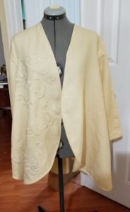 Jacket , Maderia Runner and Holiday Table Runner