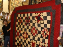 Saturday Sampler 2011-2012 Finished Quilts!