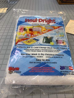10 Insul-bright Insulated Potholder Lining Batting Fabric Squares select  Quantity 
