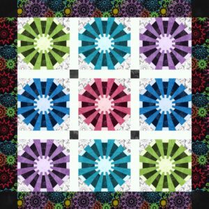 Pinwheel Patch Jewel Colorstock
