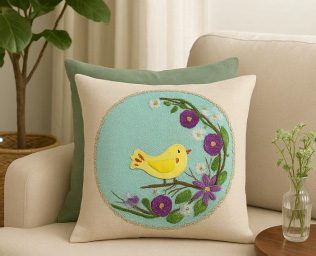 Birds Eye View Pillow