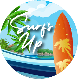 Hawaiian Paradise 4 Surf's Up