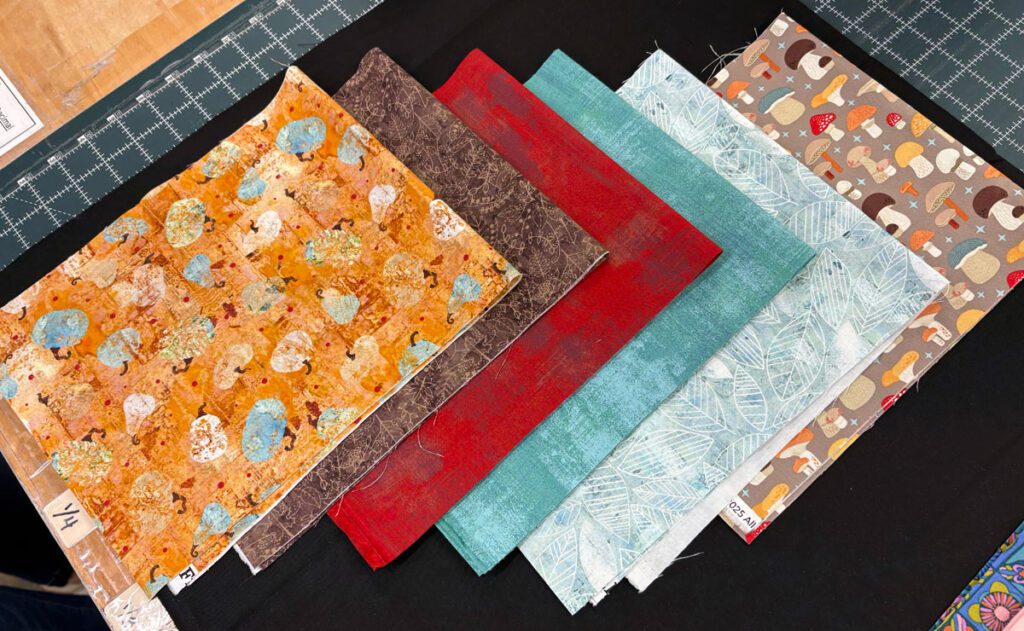 Mushroom Fabric Kit